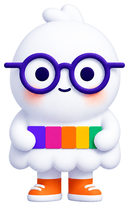 Popcard mascot